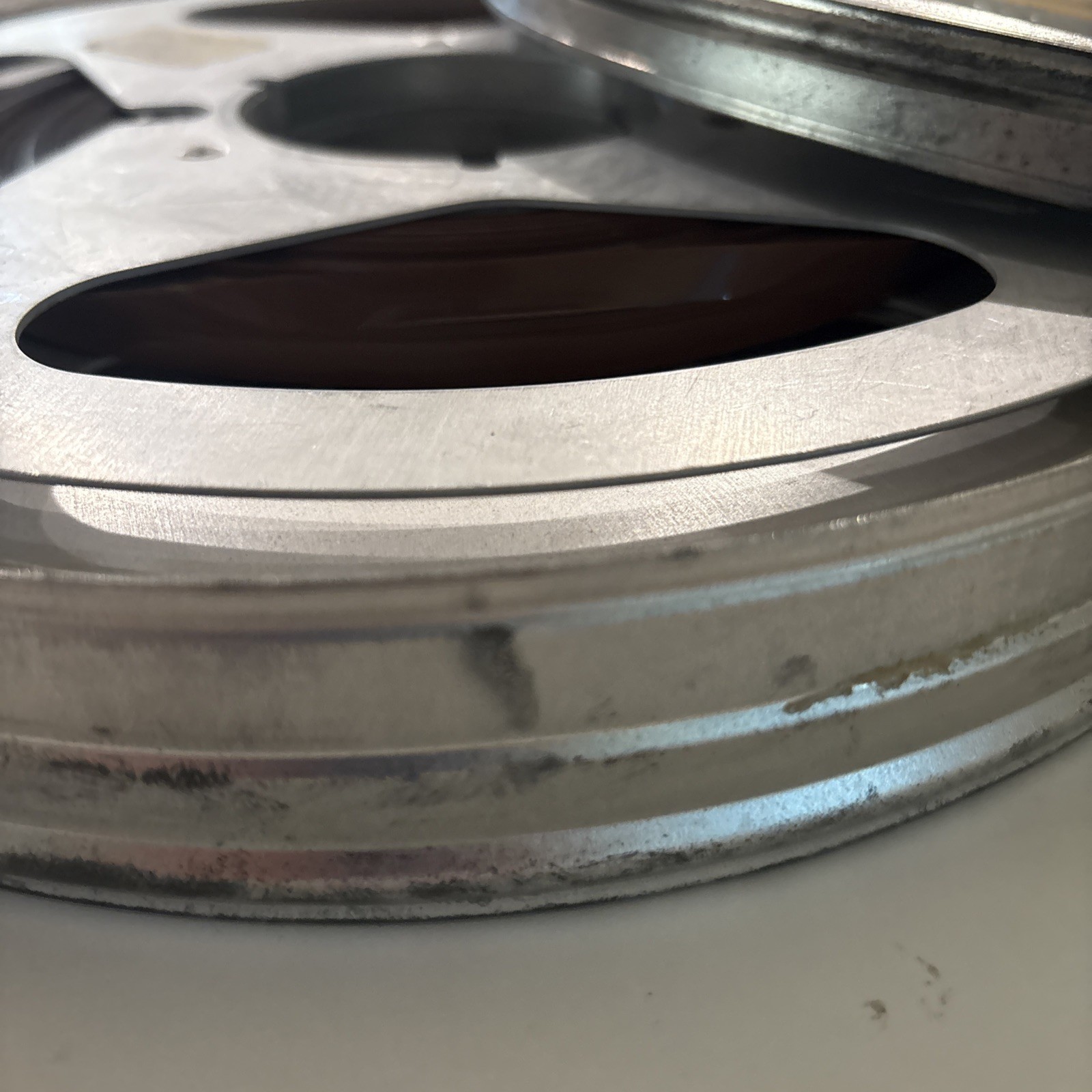 Eastman Kodak Film Reel Canister 11.5 Inch With 3 Reels VINTAGE
