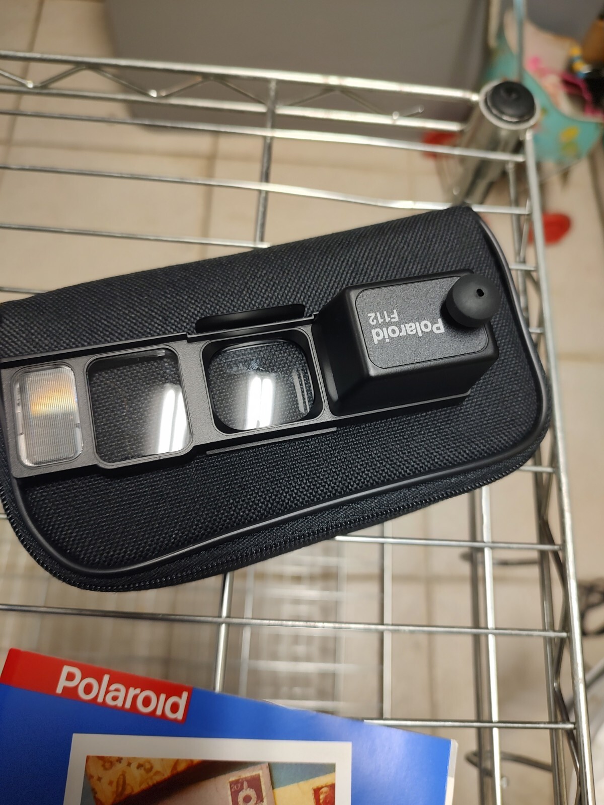 Vintage New in box Polaroid F112 Spectra / Image Close Up Lens Attachment & case