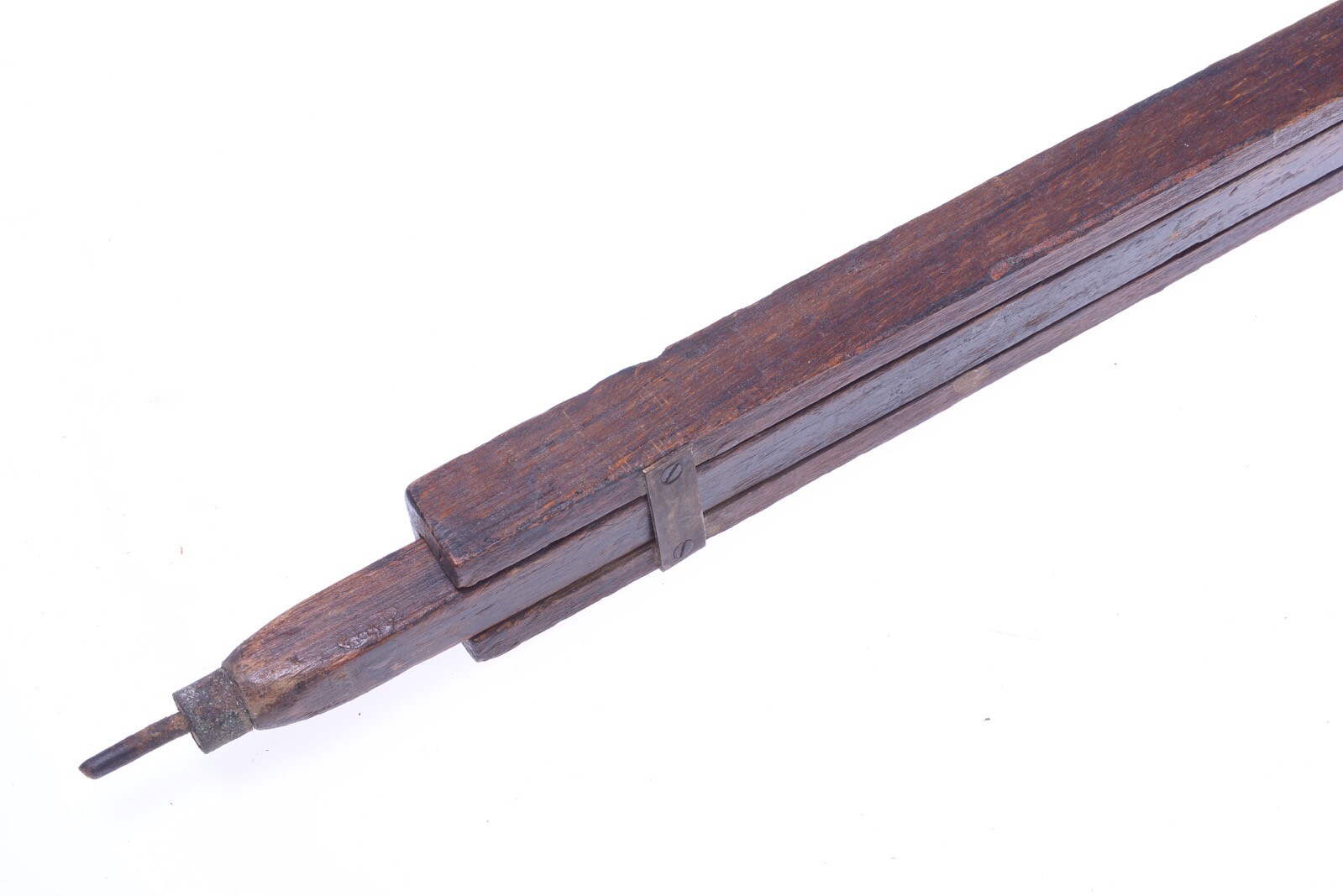 ✅ ANTIQUE WOOD TRIPOD 140CM 55.11″ GLASS PLATE LARGE FORMAT FIELD CAMERA