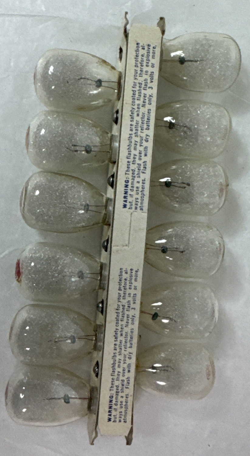 Lot Of 2 12 Pack VTG GE M2 Rhenium Flashbulbs & 1 Pack Of 10 Sylvania NOS