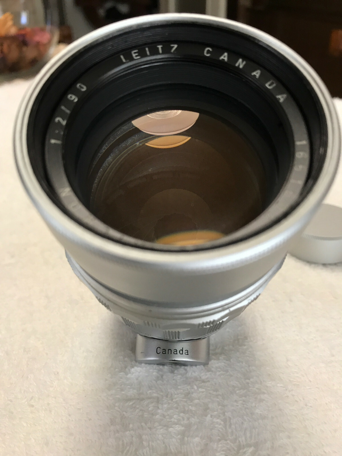 Leica Leitz Summicron 90mm f2 Screw Screw Lens Lens