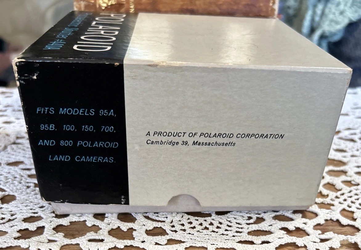 Vtg Polaroid Photoelectric Shutter Mod #440 with Original Box & Manual-Untested