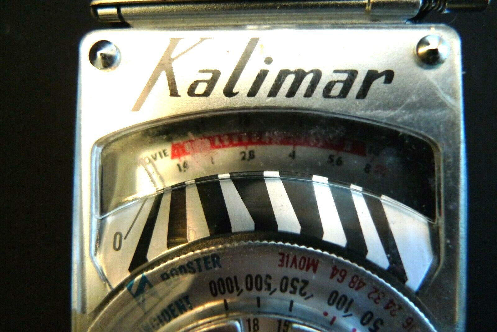 VINTAGE KALIMAR KODACHROME TYPE II LIGHT EXPOSURE METER CAMERA GAUGE JAPAN 1950