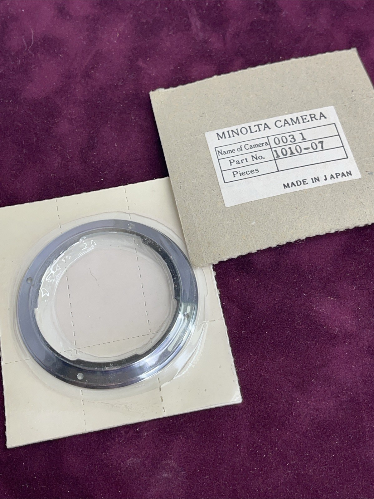 Minolta camera body lens flange for any SR SRT or X & XK cameras USA Seller New