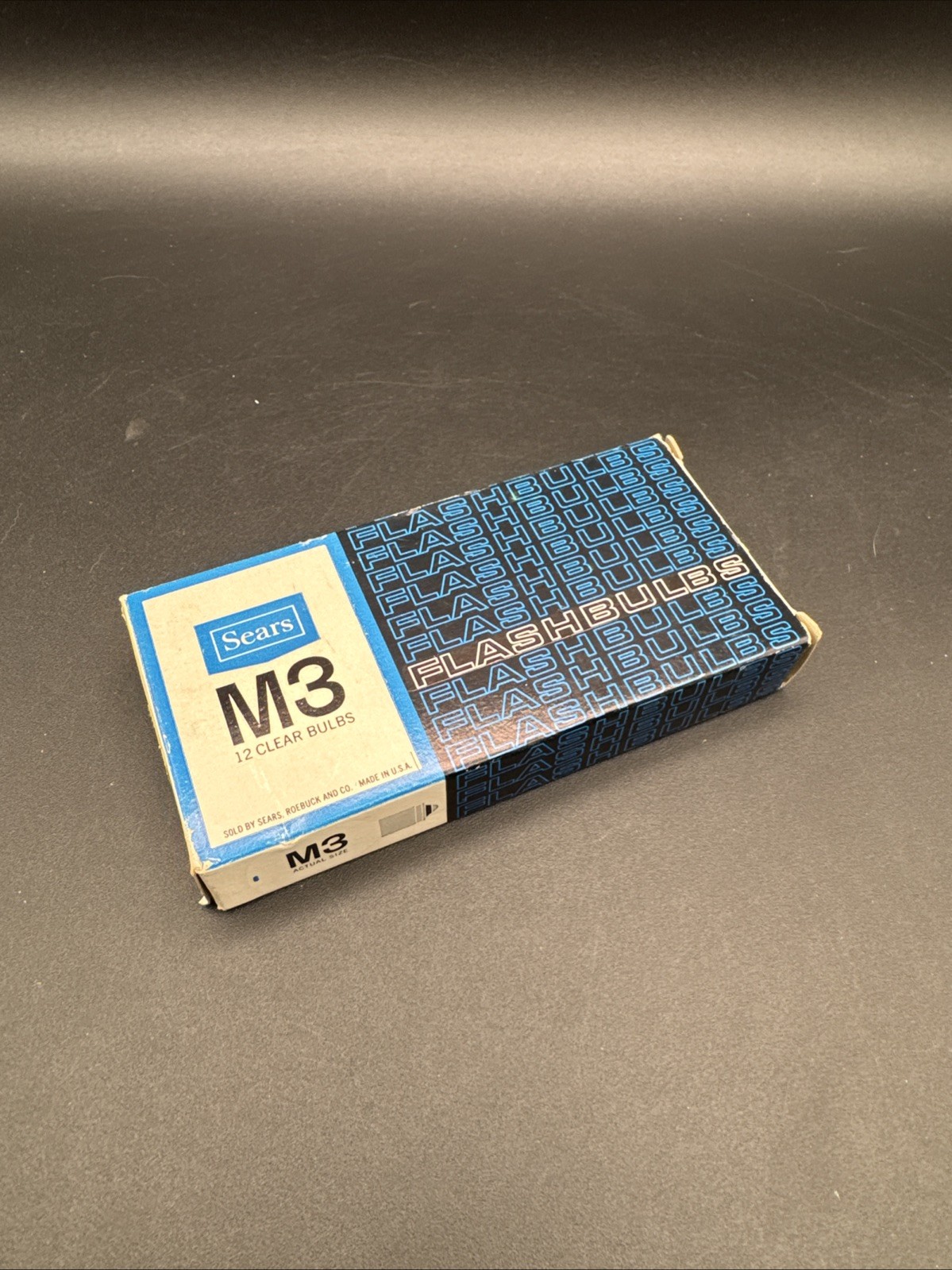 Sears M3 Flash Bulbs Box of 12 Unused