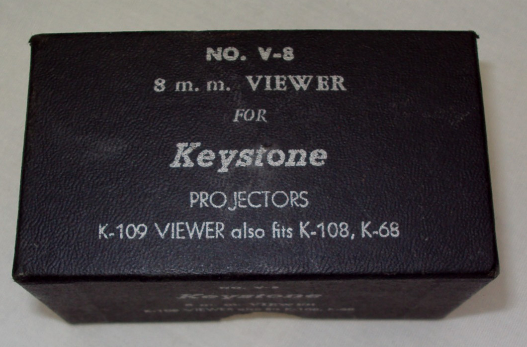 VTG. 8 mm Keystone Viewer No. V-8-Projectors K-109 Viewer also Fits K-108/K-68