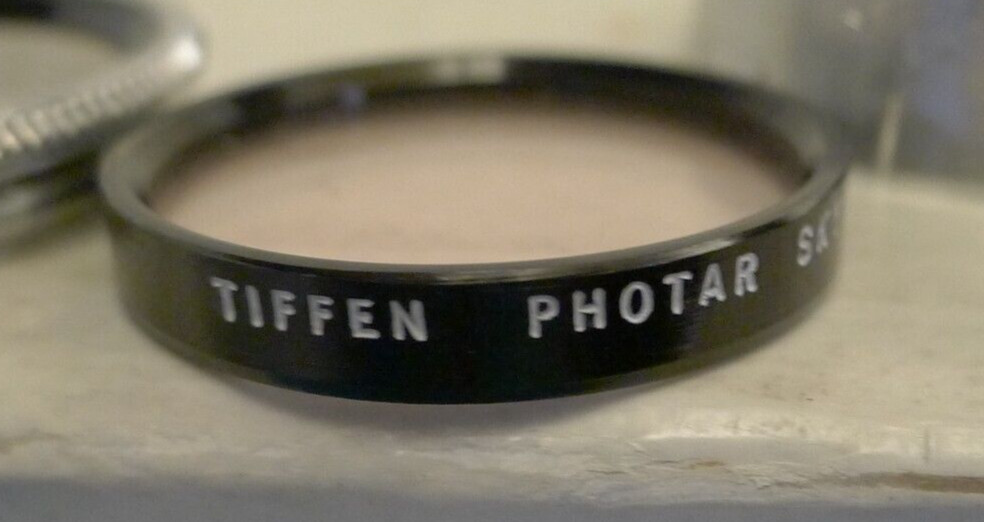 Tiffen Series #5 PushOn Adapter Ring 35mm & Tiffen Photar Sky Series Five Filter