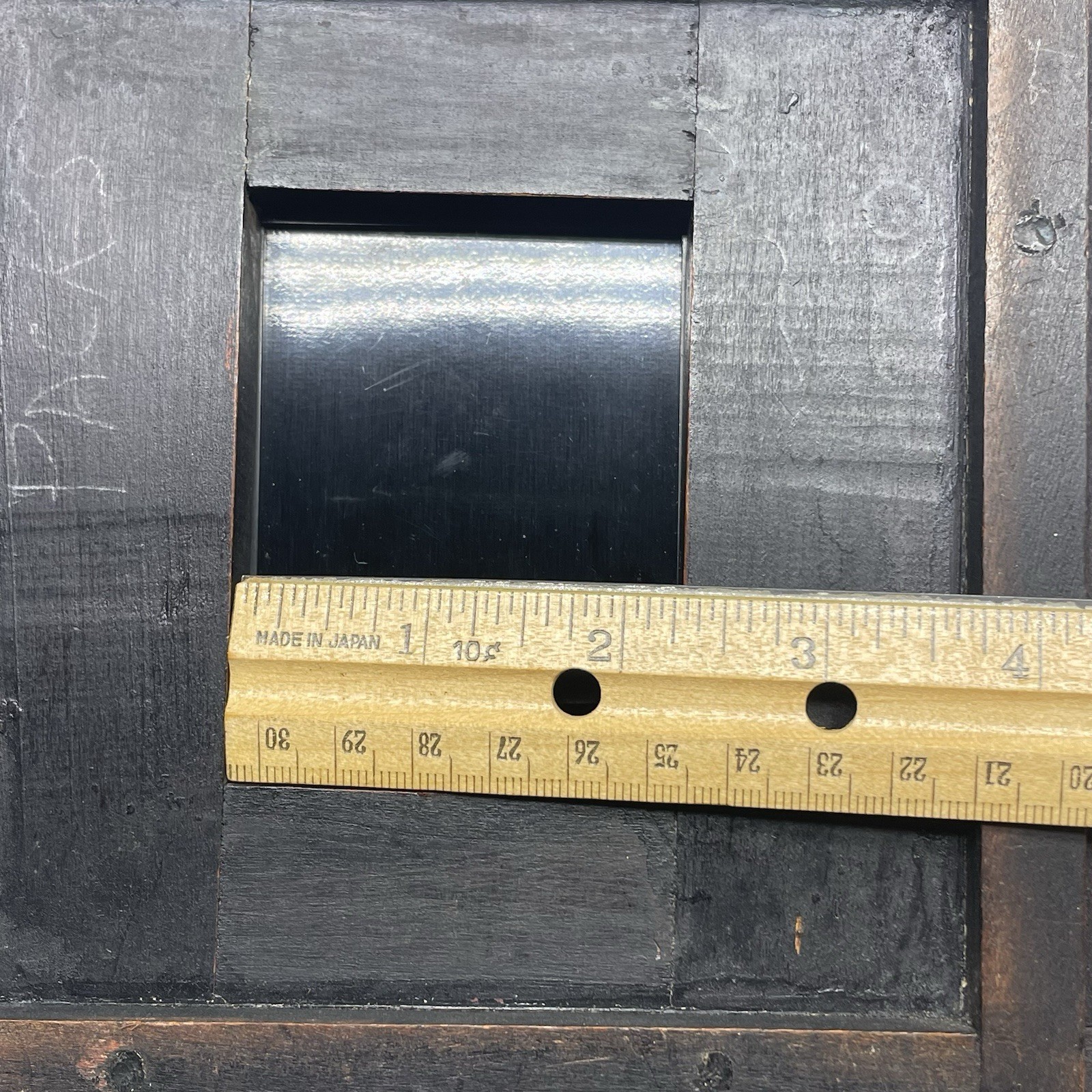 Wood Camera Spring Back Ground Glass & 2 1/4 x 3 1/4 Lisco Film Holder – Vintage