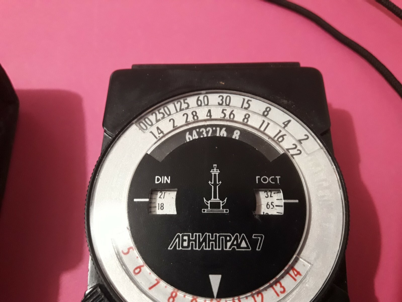 USSR light meter Leningrad 7 Analog Photography Film Exposure. Soviet Union 1980