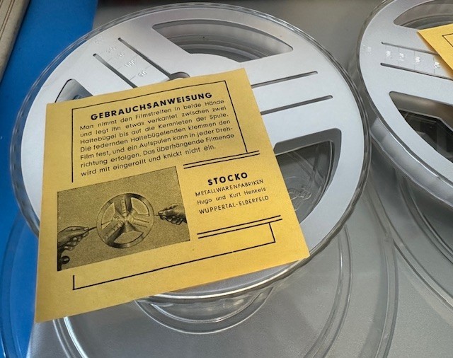 Vintage 1950s Stocko 5” Reel 8mm 300ft In Original Box- Lot Of 3 West Germany