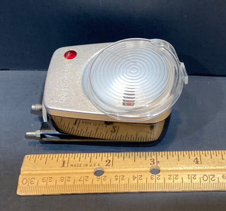 VTG Walz Micro Flash Photo Accessory Japan 1950s MCM No Bulb Untested