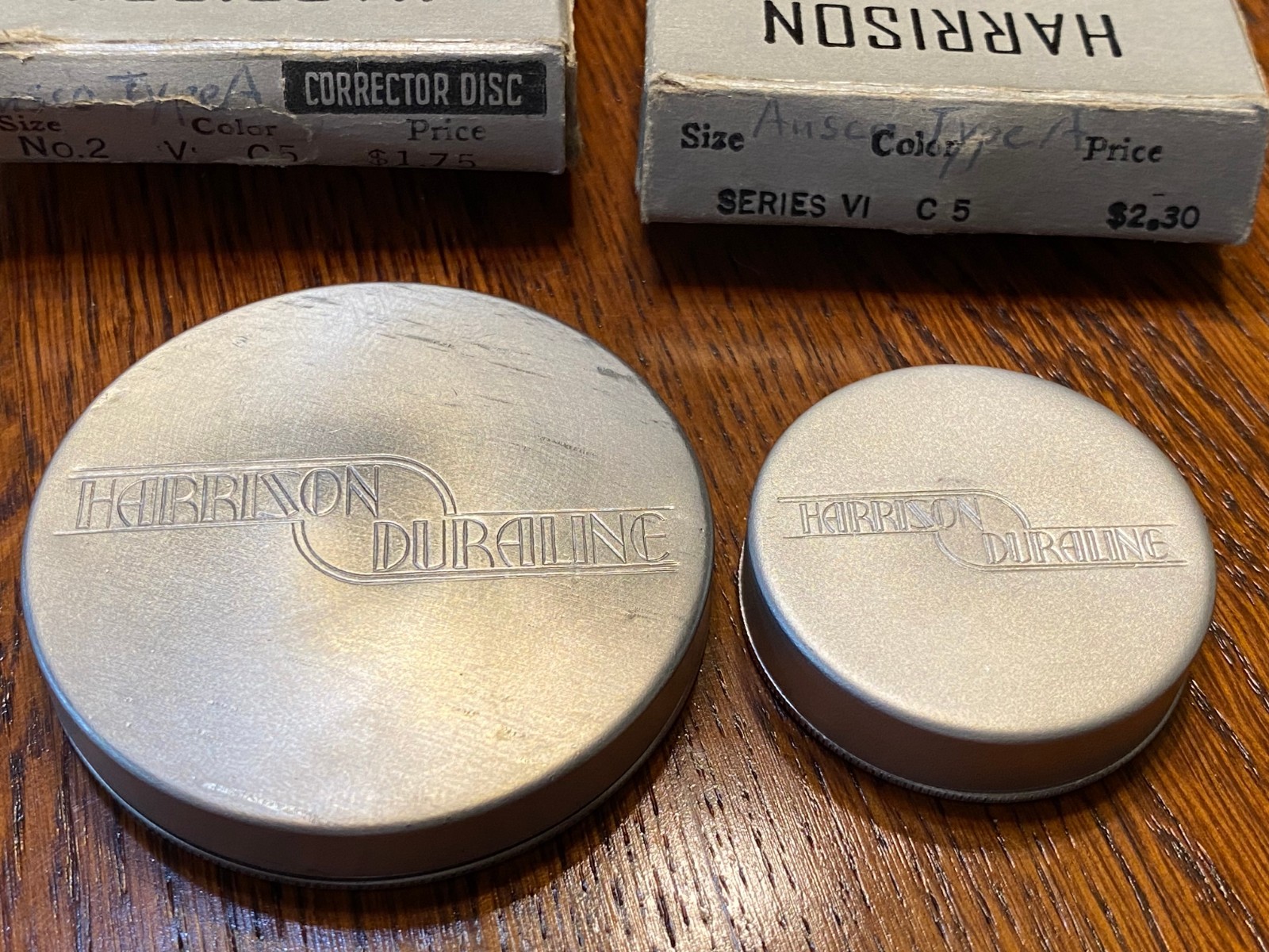 2 Harrison Corrector Disc Filters Series 5,6 Orange C5 V,VI