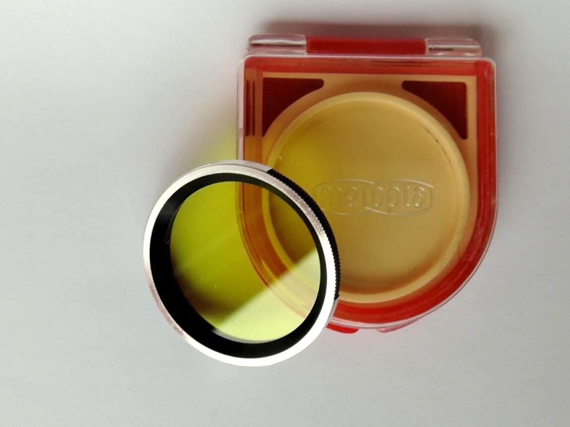 Flexaret MEOPTA GGR1 B36 Color Filter Czechoslovakia Genuine Accessories Bayonet