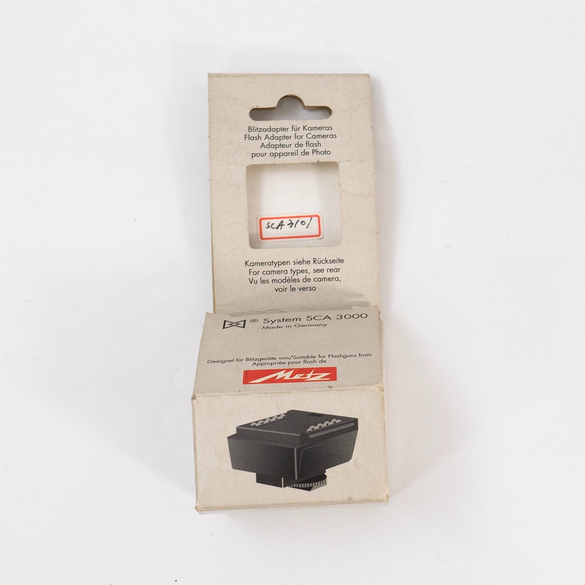 Metz Sca 10173 1112ft2 SCA3101 SCA-3101 Hotshoe Adapter M2 for Canon EOS