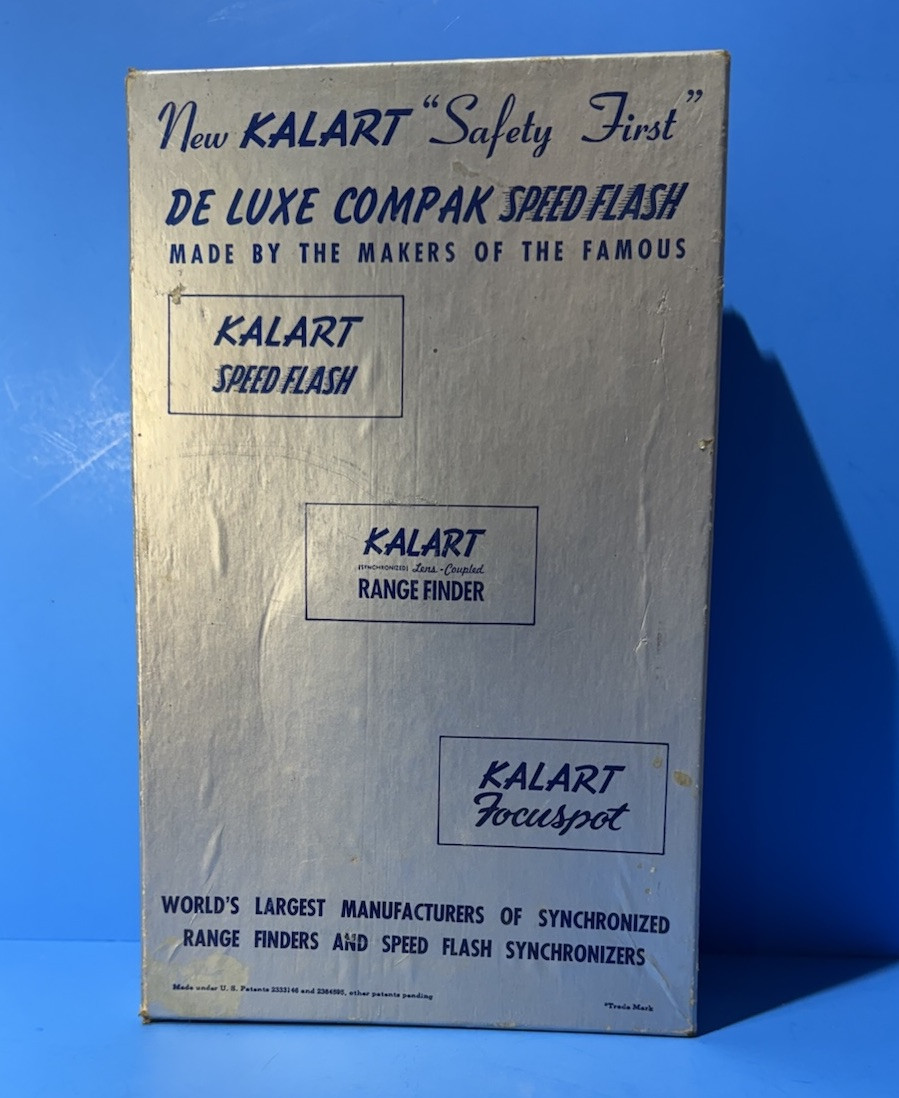 Kalart Speed Flash Safety First De Luxe Compak W/Original Box