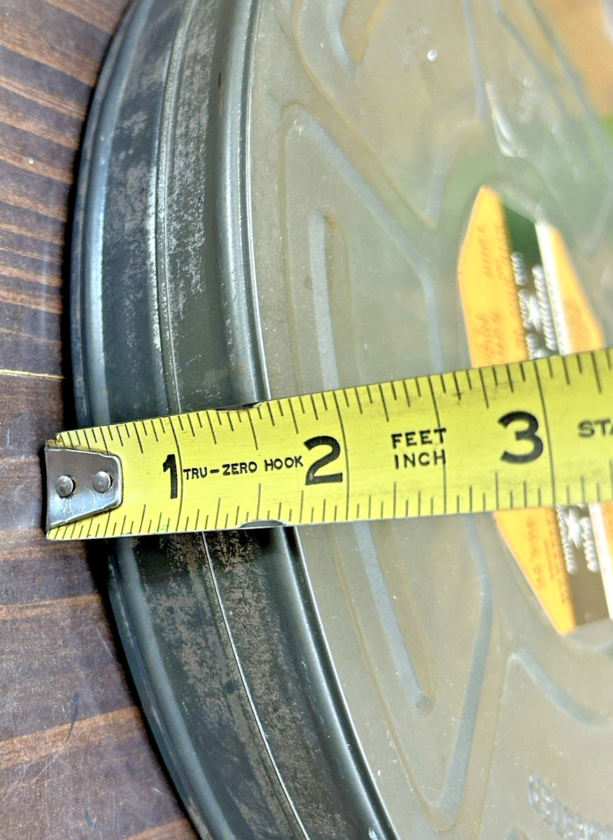 Eastman Kodak SP 612 16mm Film Empty Canister Vintage Type 5269