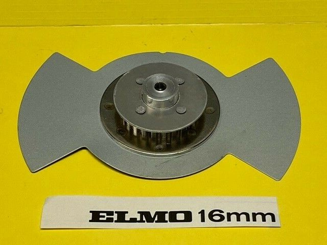16mm ELMO Projector Part No. 4P32229 SHUTTER & TIMING PULLEY