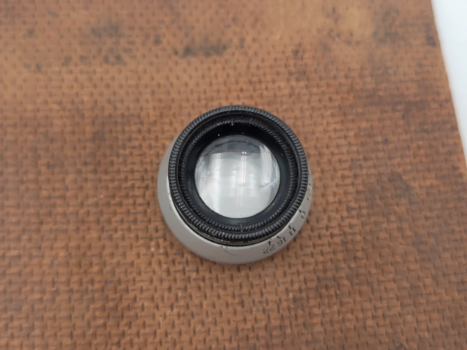 Anastigmat Series C Enlarging Lens F:6.3 on 4″ Lens Board Vintage Film Accessory