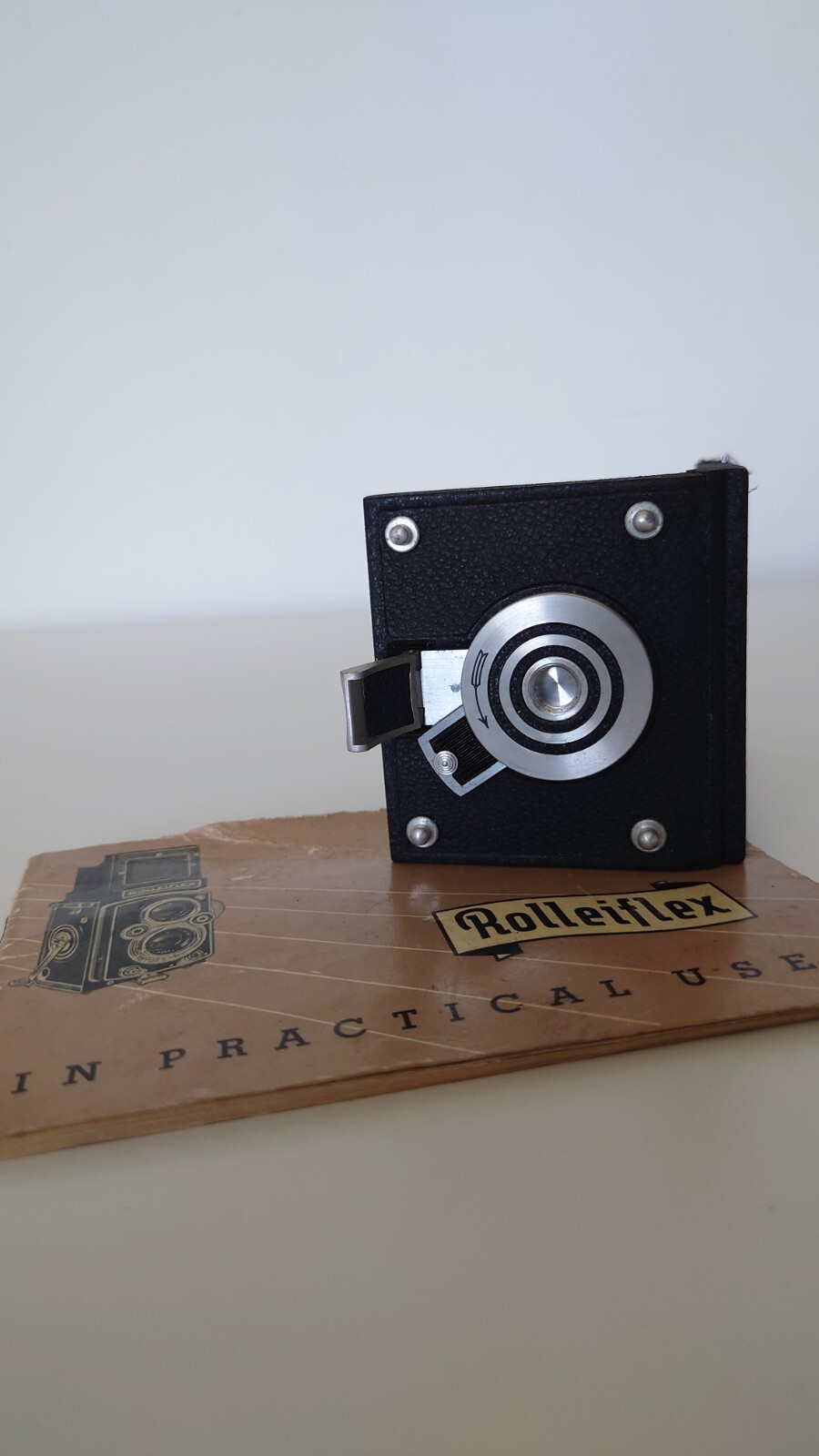 Vintage Rolleiflex Accessories w/ Manual Mid-Century Photography