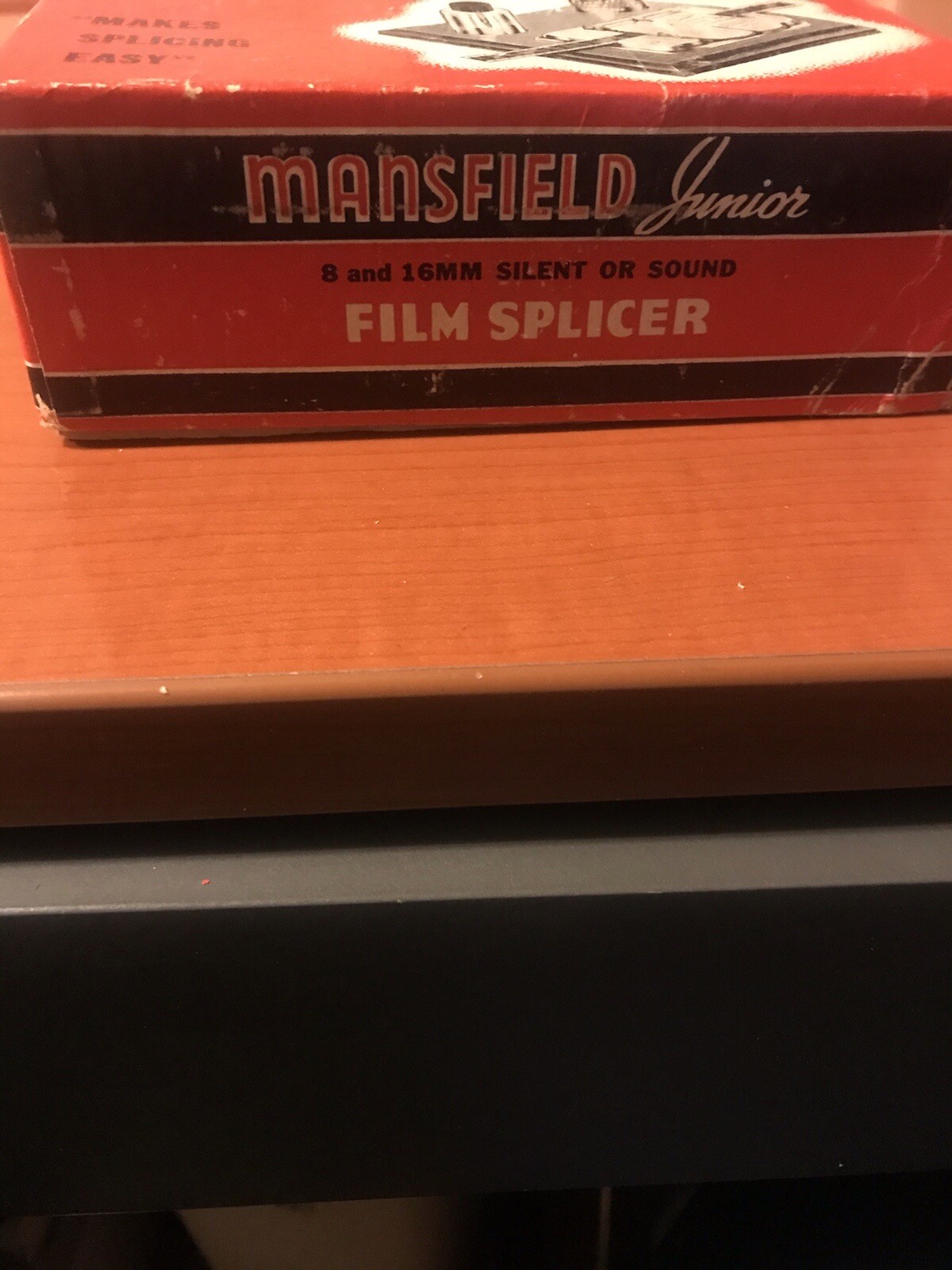 vintage collectible Mansfield Junior Film Splicer