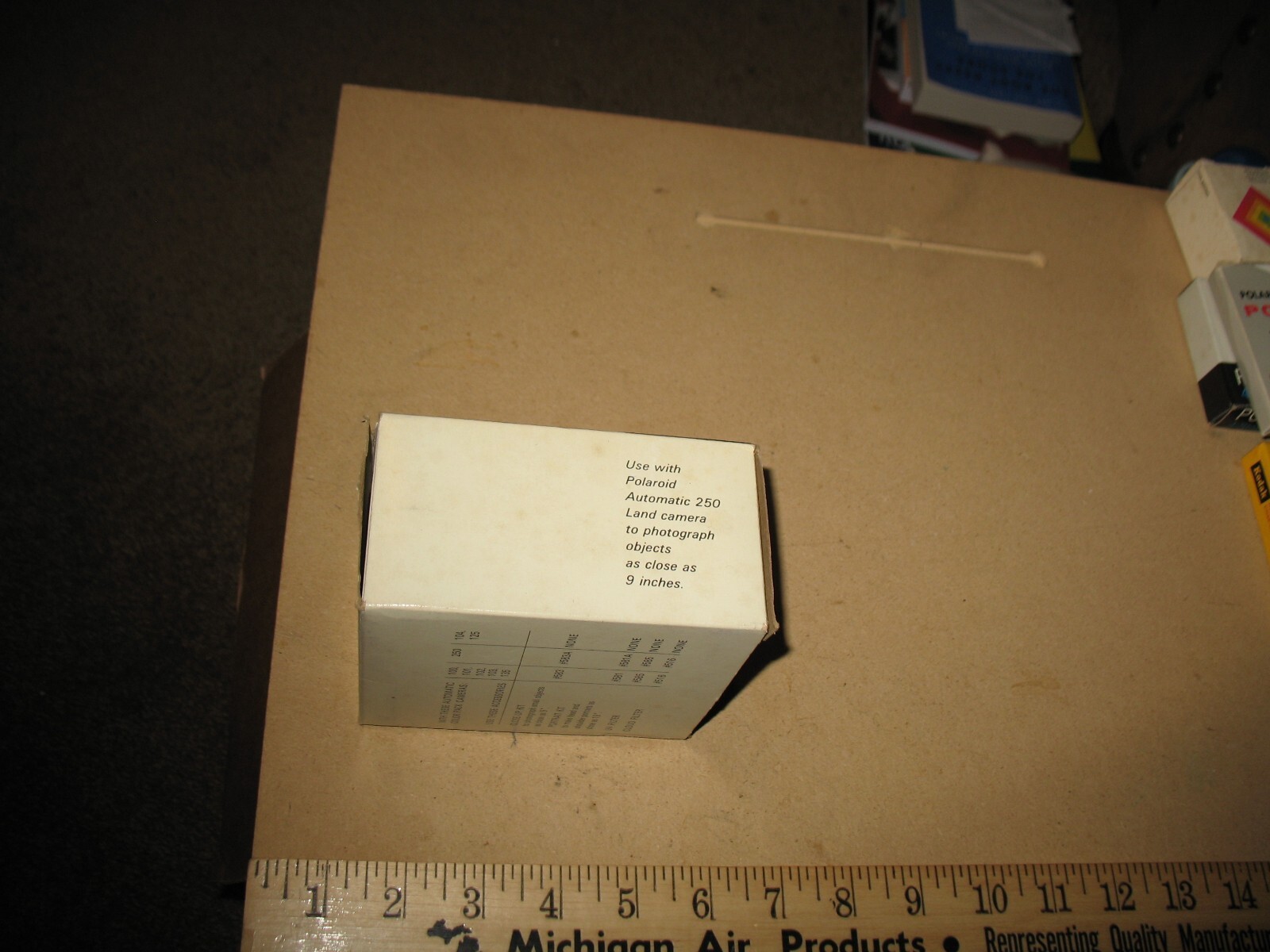 VTG NOS? POLAROID 250 CLOSE UP KIT #583A FOR AUTOMATIC 250 LAND CAMERA