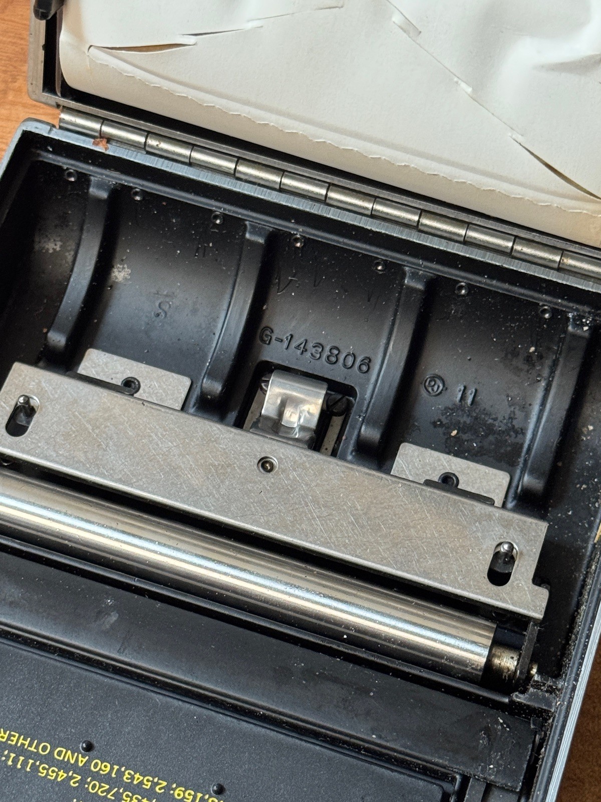 Vintage 1960 POLAROID Roll Film Adaptor Series 40 For MP3 Industrial View Camera
