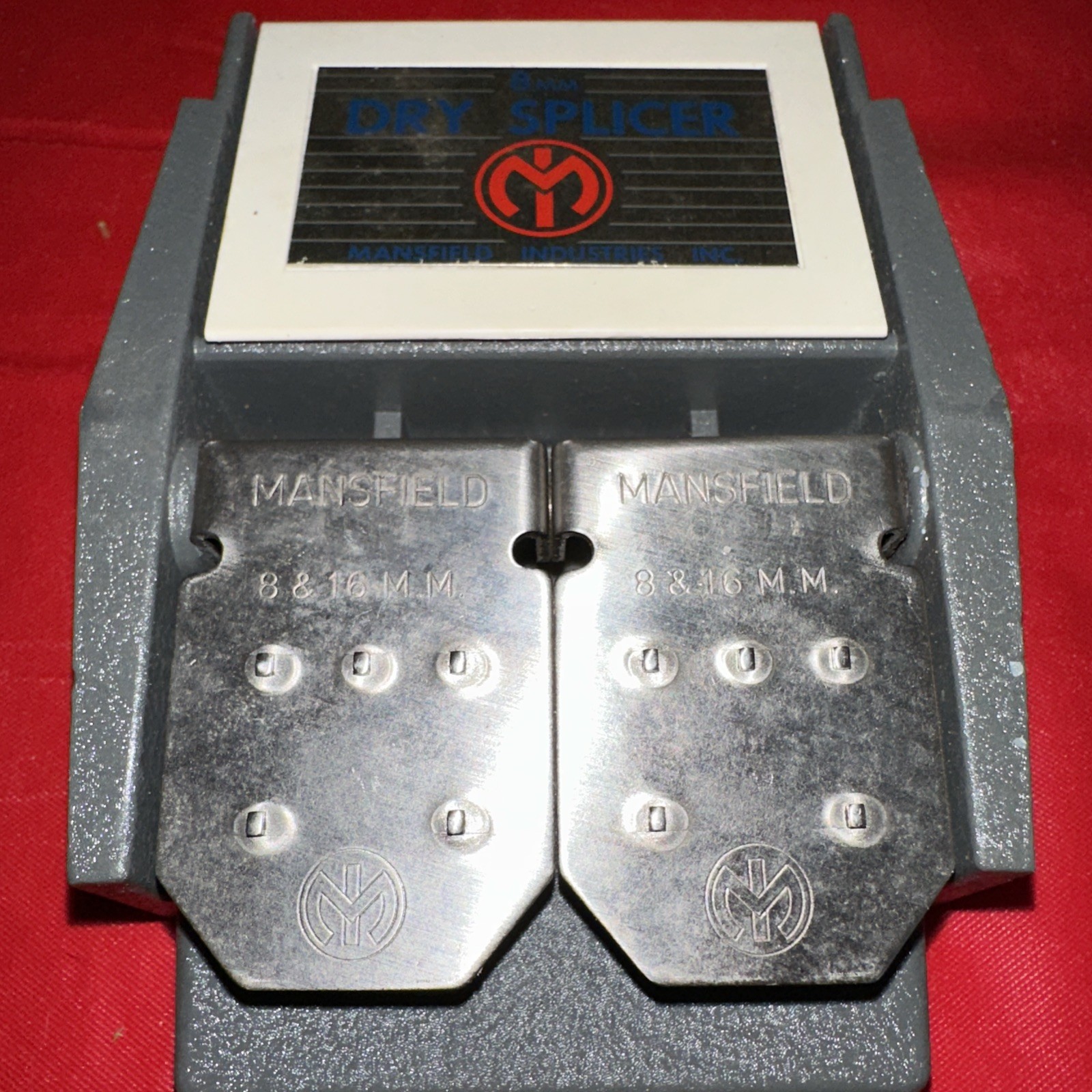 Vintage 8mm 16mm Movie Film Splicer Mansfield Chicago Illinois USA