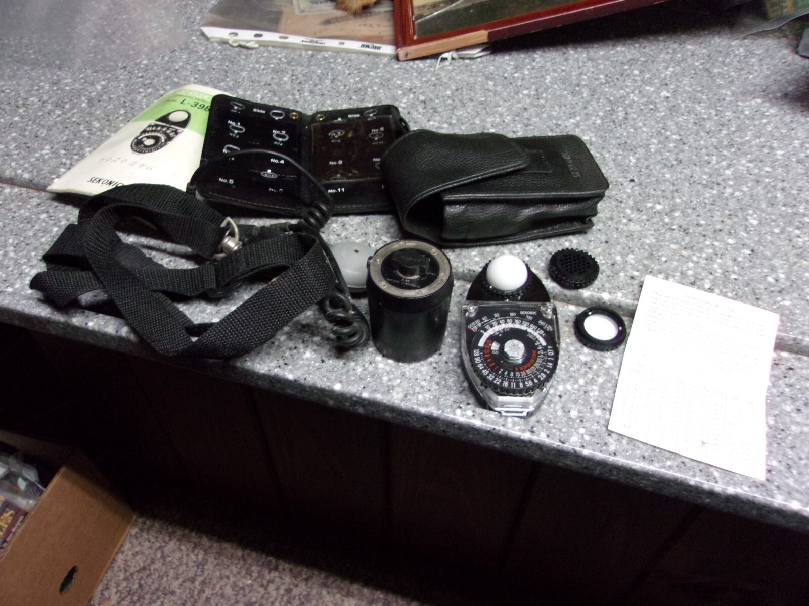 H957 Sekonic camera things lot minolta etc