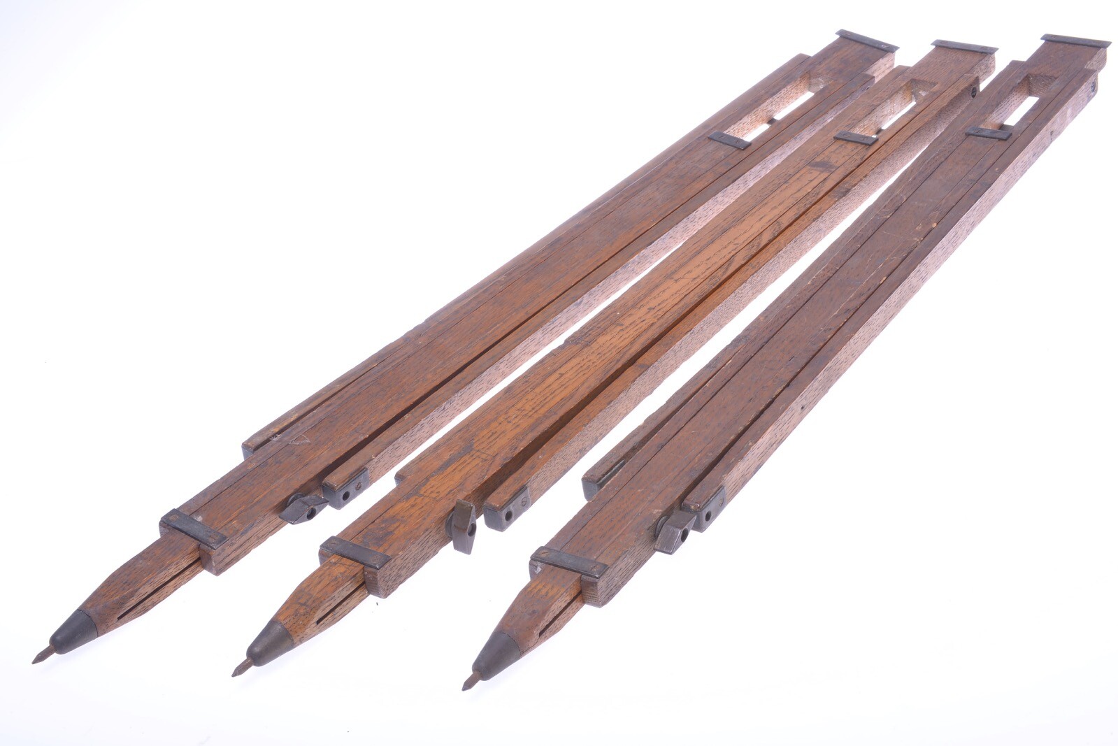 ✅ ANTIQUE WOOD TRIPOD 1.44M, 56.7″ THORNTON? ROSS? LANCASTER? FIELD CAMERAS
