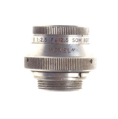 Som berthiot emel cinor b 1:2.5 f=12.5 d-mount chrome lens