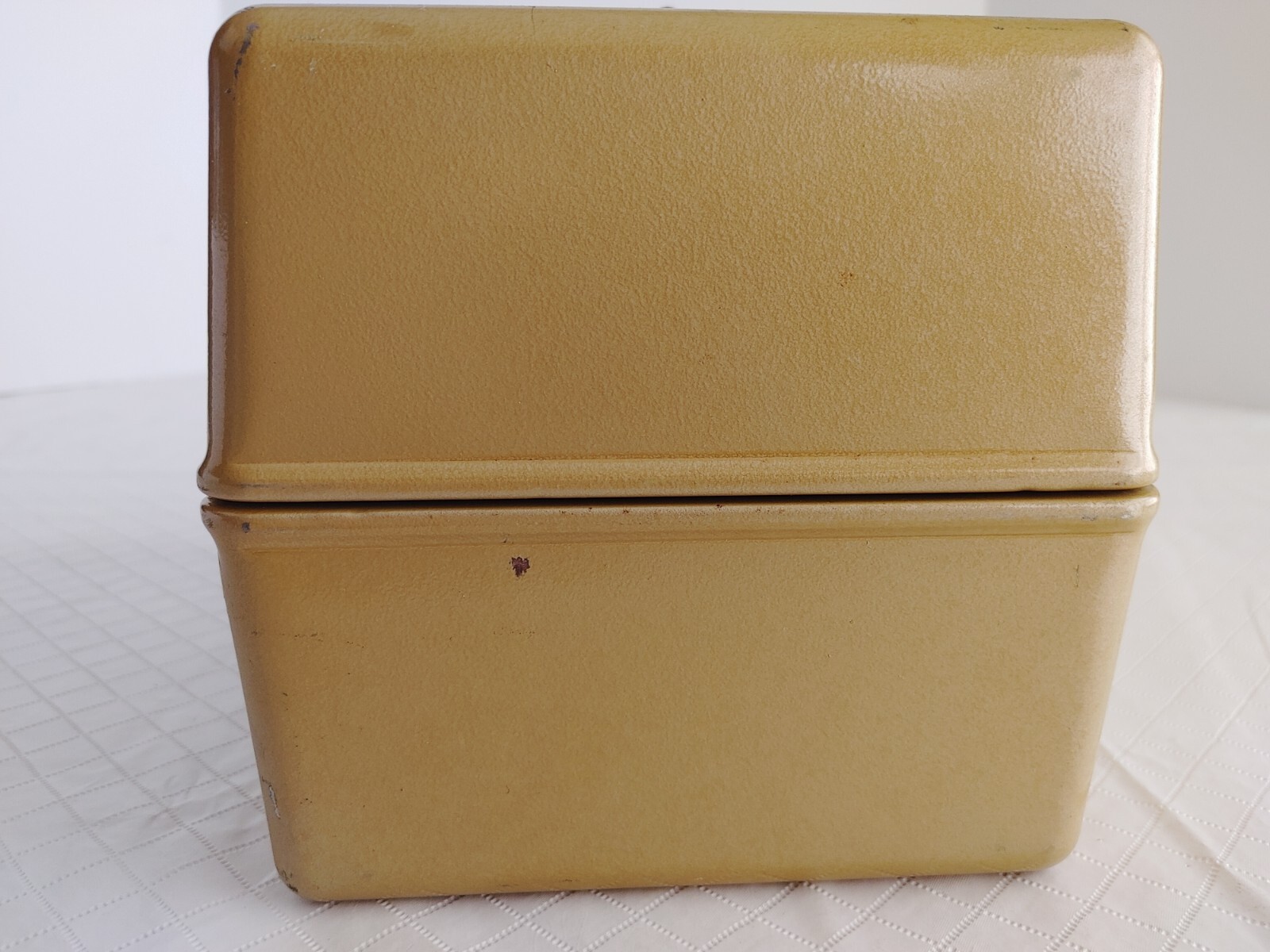 Vintage Kenco 8mm Movie Film Reel Storage File Box Metal Holds 10 Reels #20351