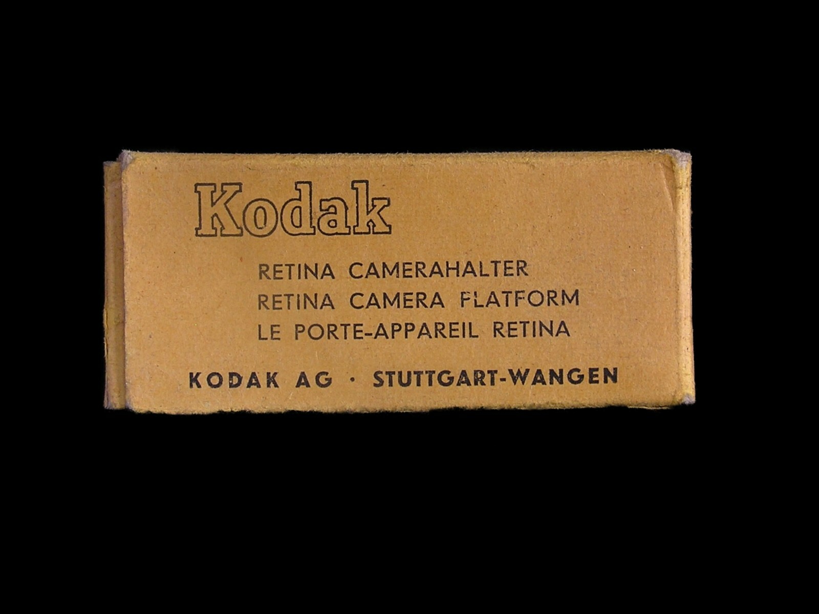 KODAK RETINA CAMERA PLATFORM 14142 / 593317 FOR RETINA REFLEX CAMERAS IN BOX