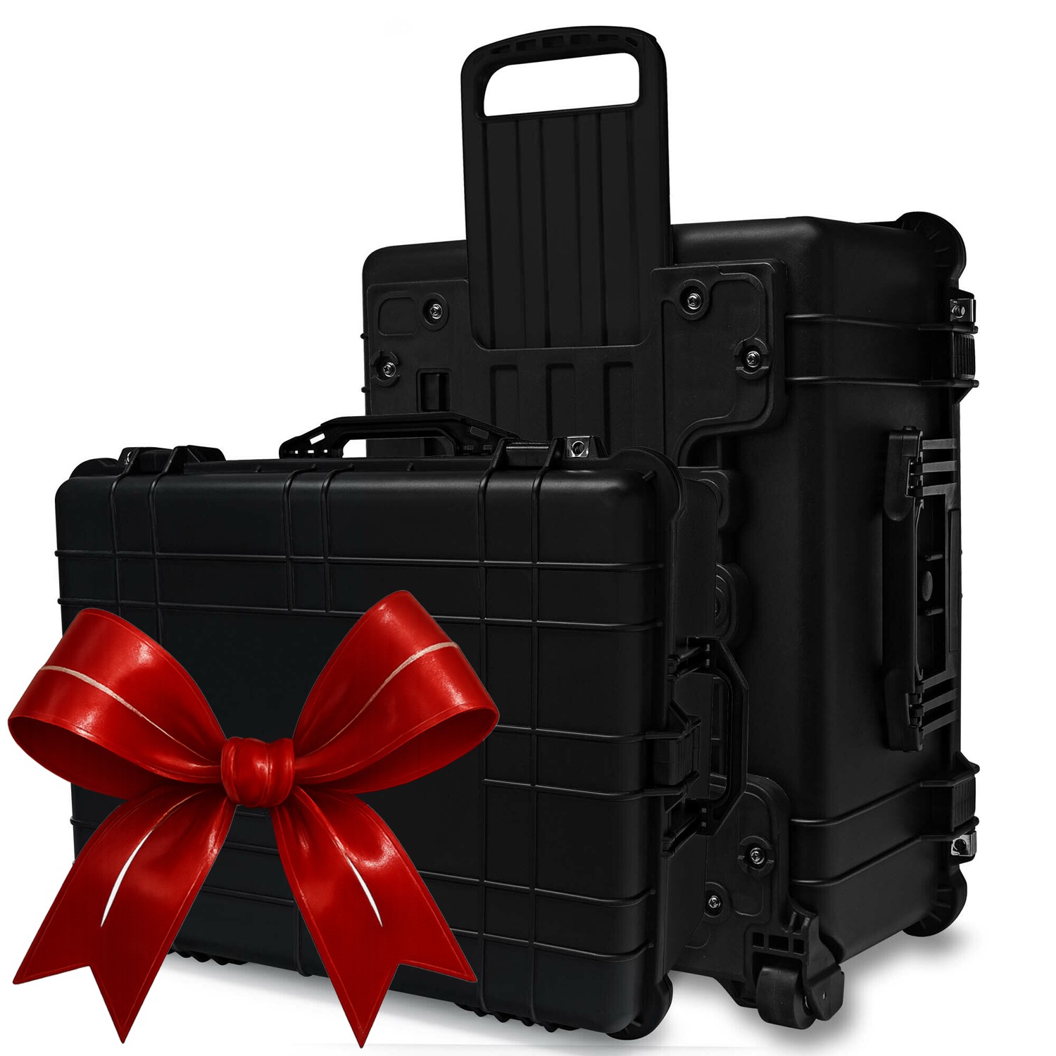 Koah Weatherproof Wheeled Hard Case Customizable Foam 25x20x12 Inch RUGGED