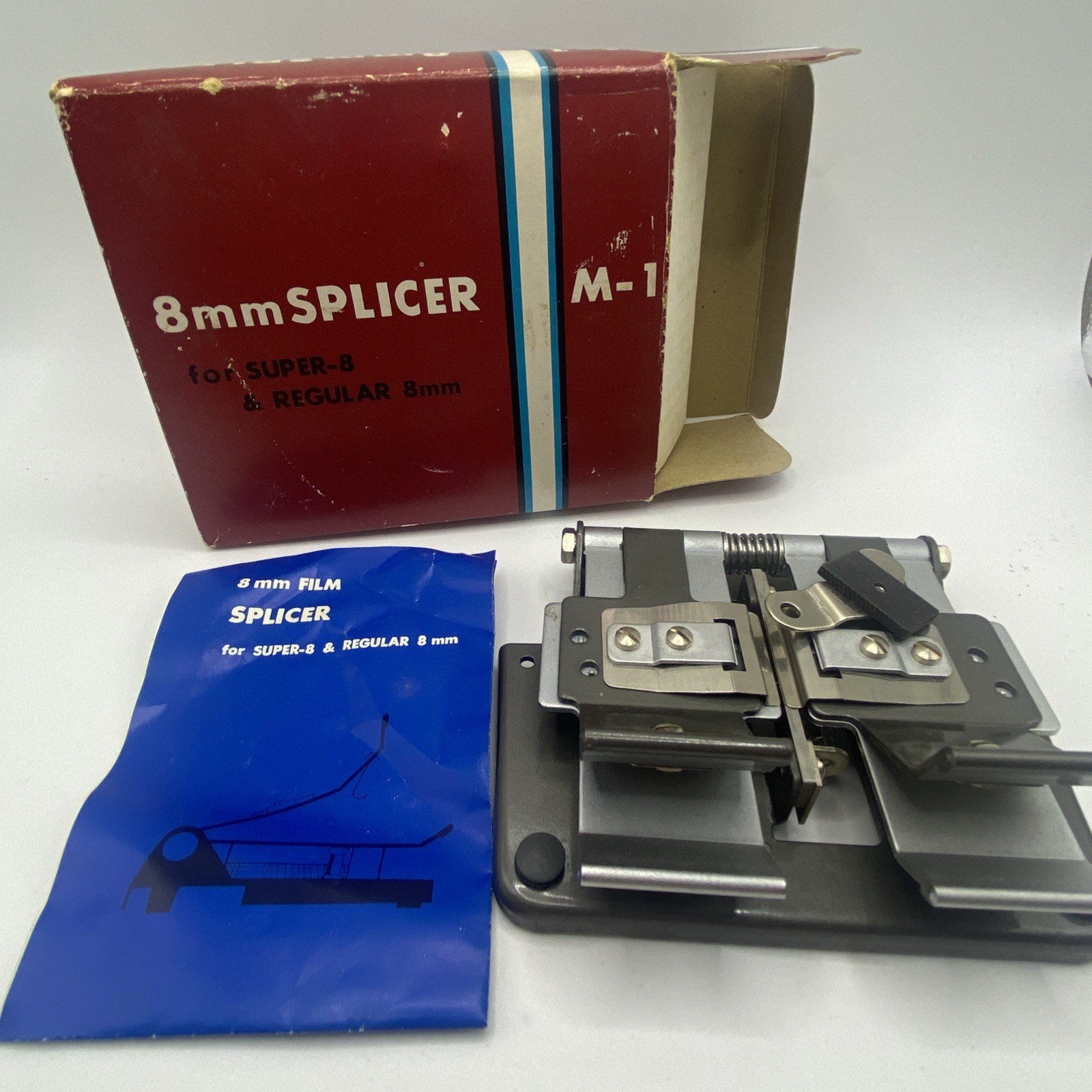 MEIWA Film Splicer – Super 8mm, Regular 8mm & 16mm (Japanese) Vintage Parts