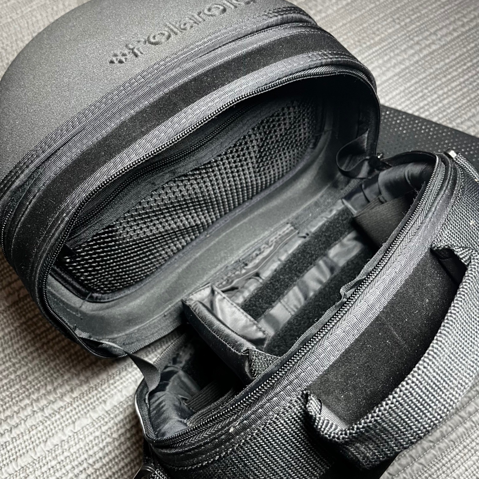 Vintage Polaroid Video Bag Camera Case Hardshell Padded Black NWT Retro Gear