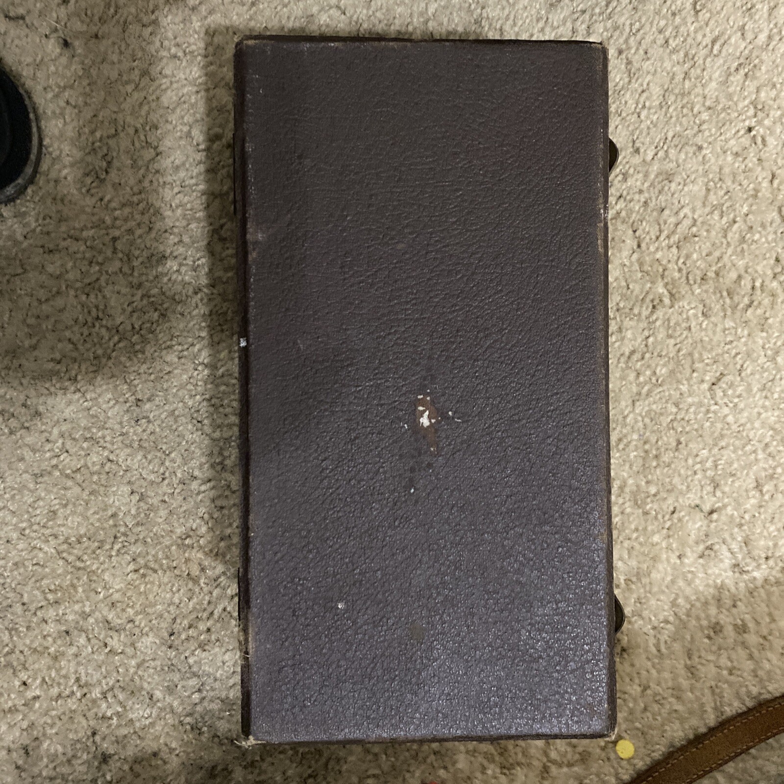 Vintage Two Sided Barnett & Jaffe Slide Holder Case BAJA Case