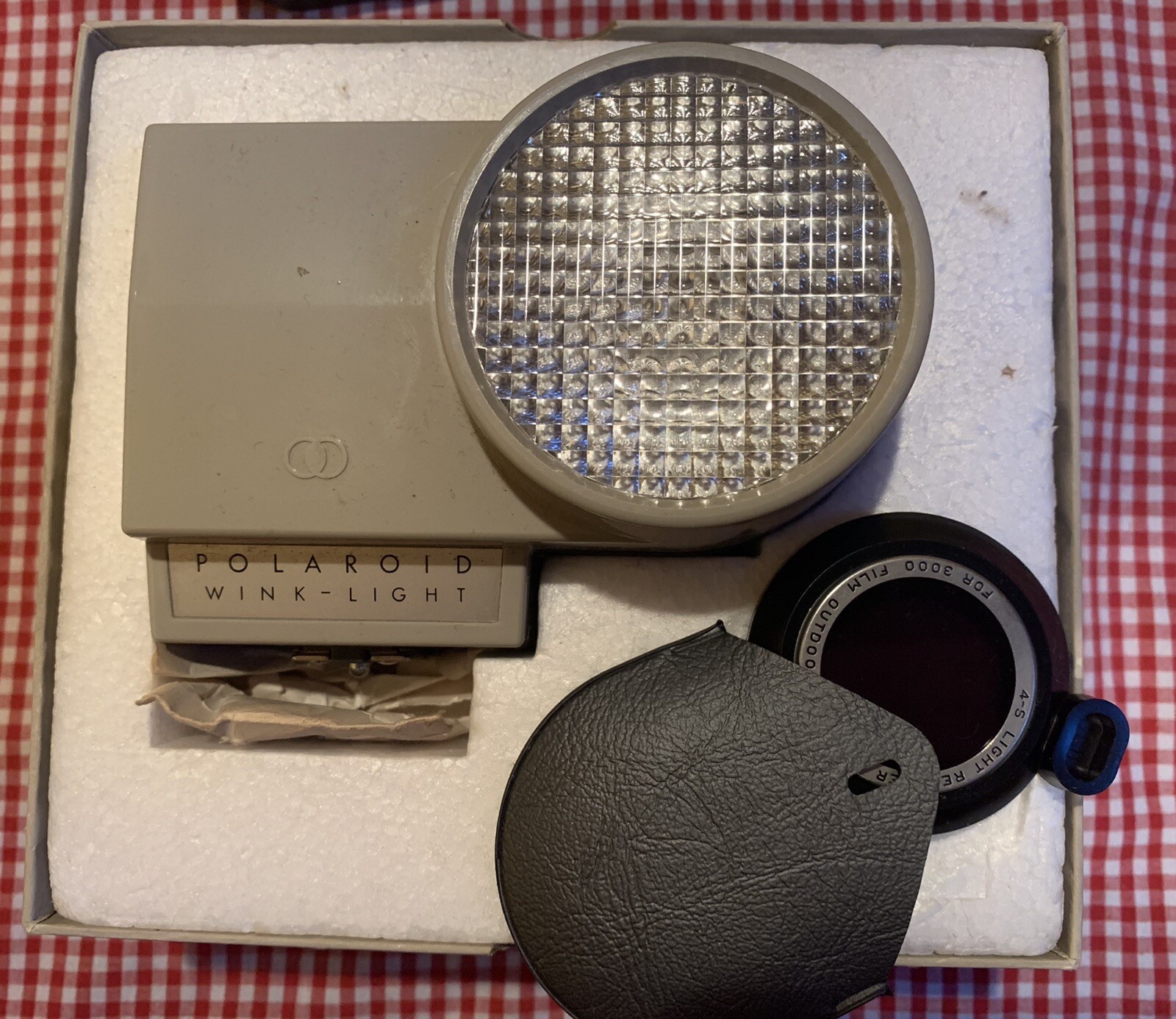 Polaroid Wink-Light Model 250 In Box / Photography Vintage