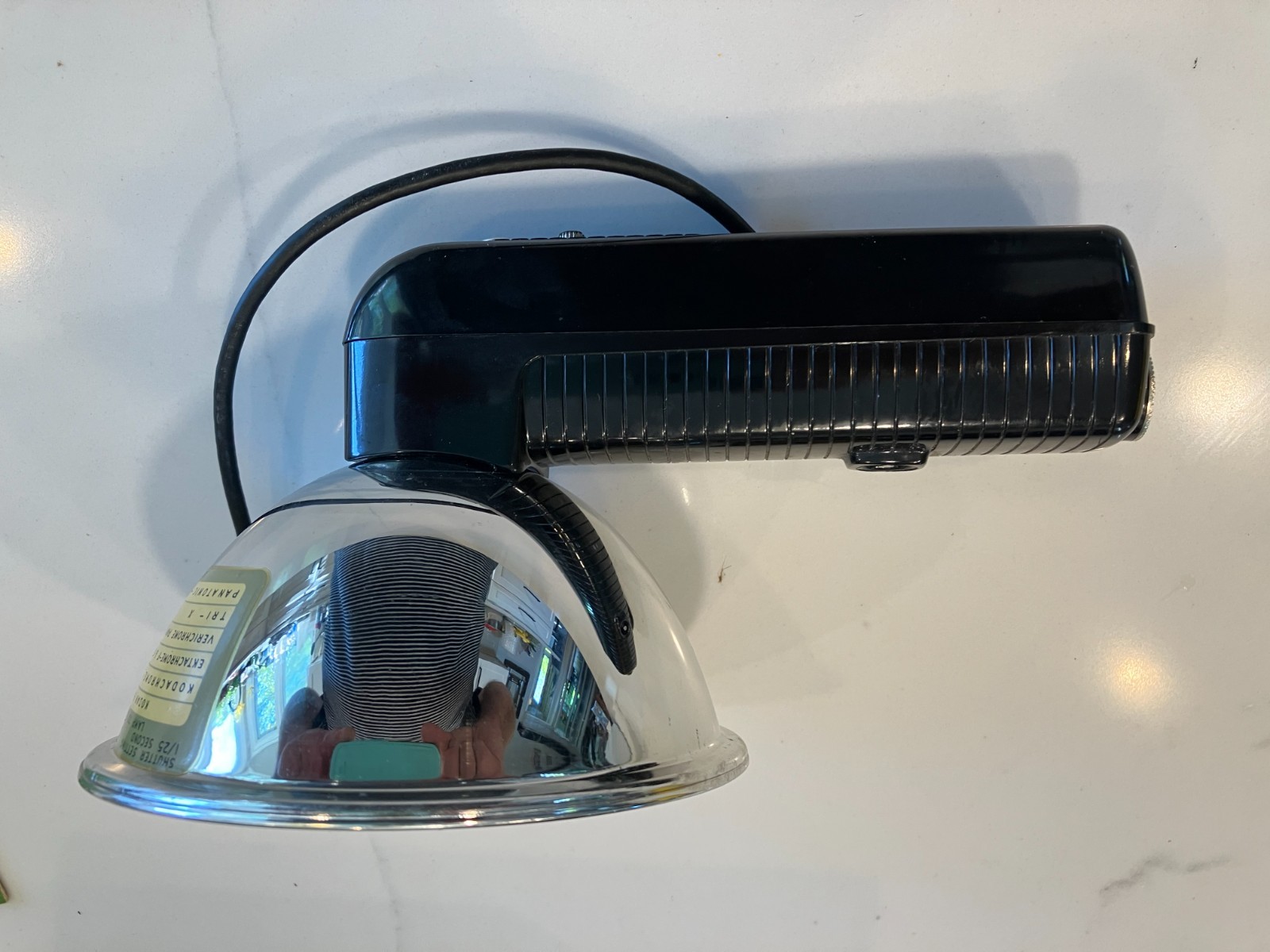 Kodak B-C Flashholder Flash Bulb Holder with Lumaclad Reflector in Box Model 730