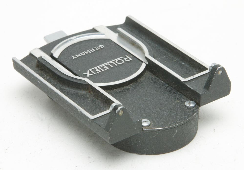 Rollei Rolleiflex TLR Pistol Grip w/Original Cable Release & Quick Tripod Plate.