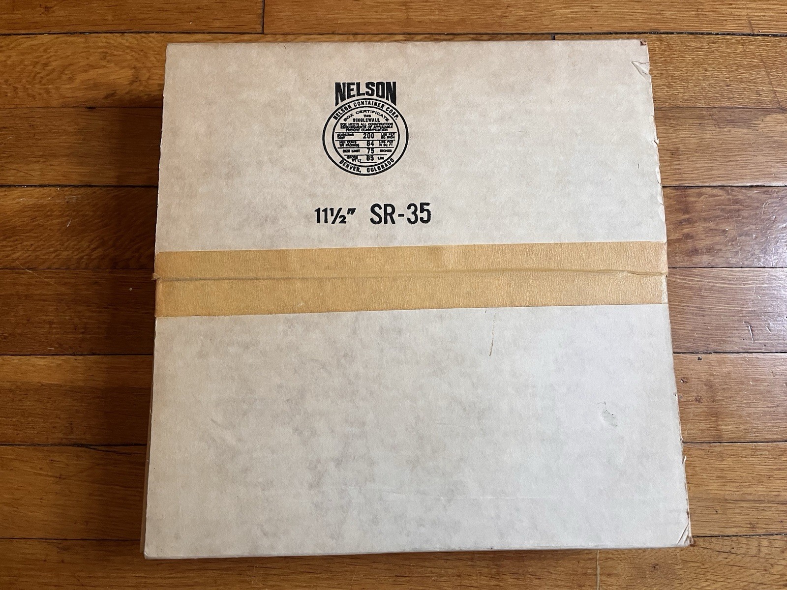35MM 1200 ft J & R Film Co Movie Projector Split Reel 11-1/2″ NEW IN BOX
