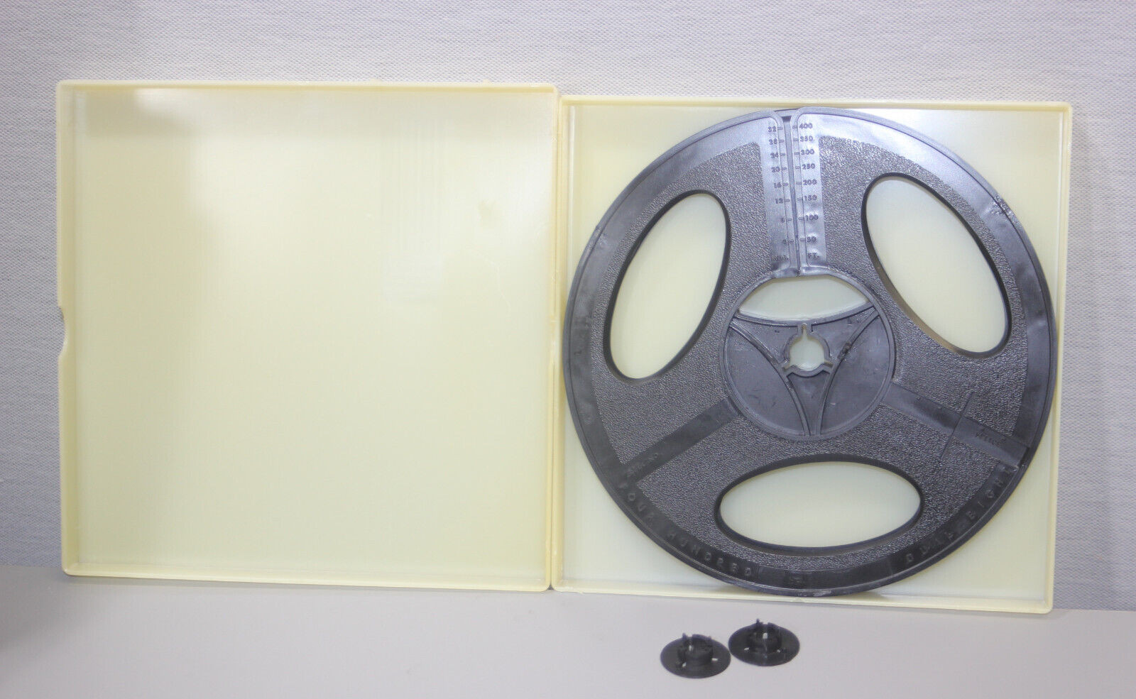 NEW 1 ELMO, Eumig, Chinon, Bolex, Sankyo, 400ft SUPER 8/8MM PROJECTOR REEL, CASE