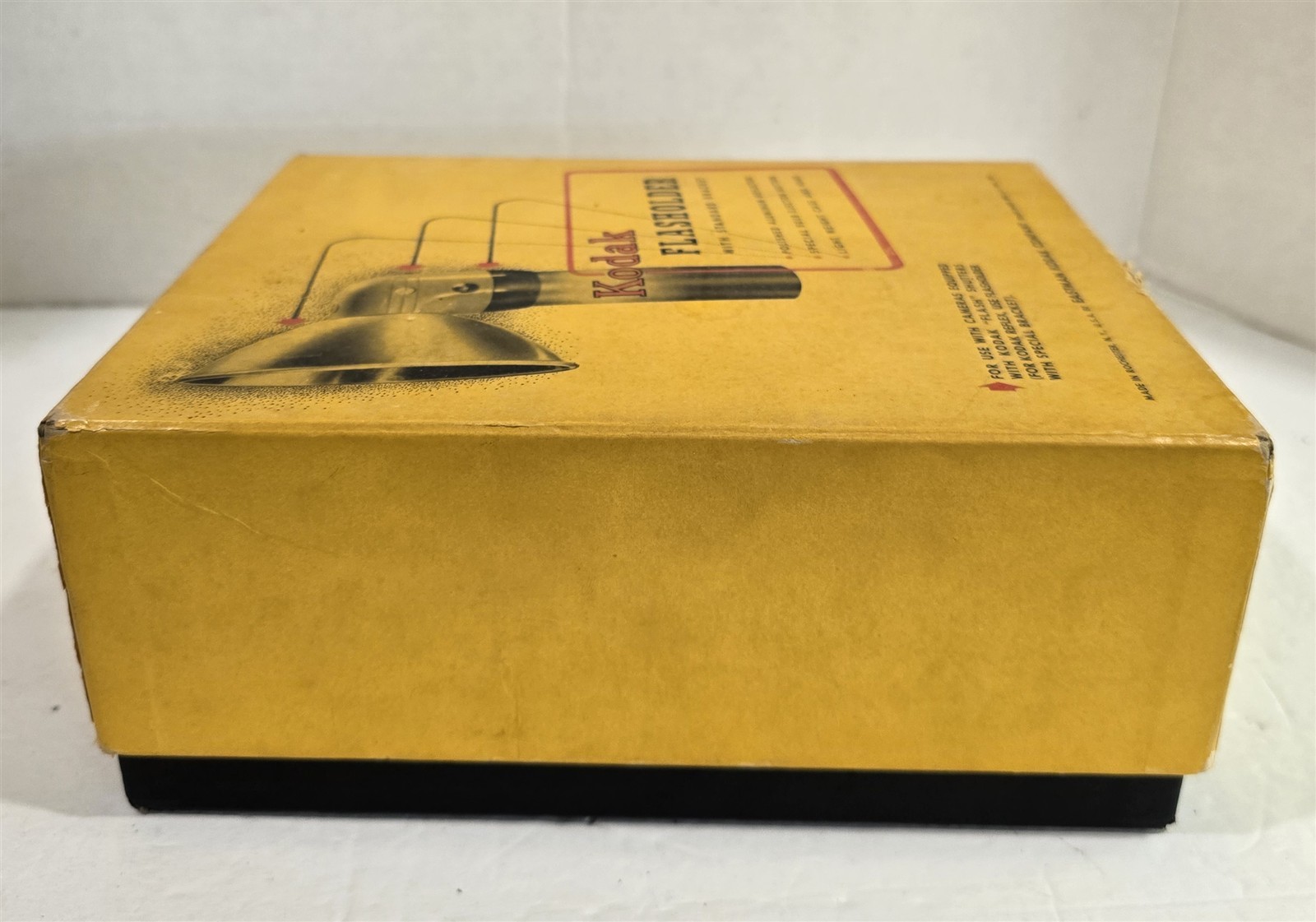 Vintage Kodak Flasholder with Standard Bracket in Original Box with Manual
