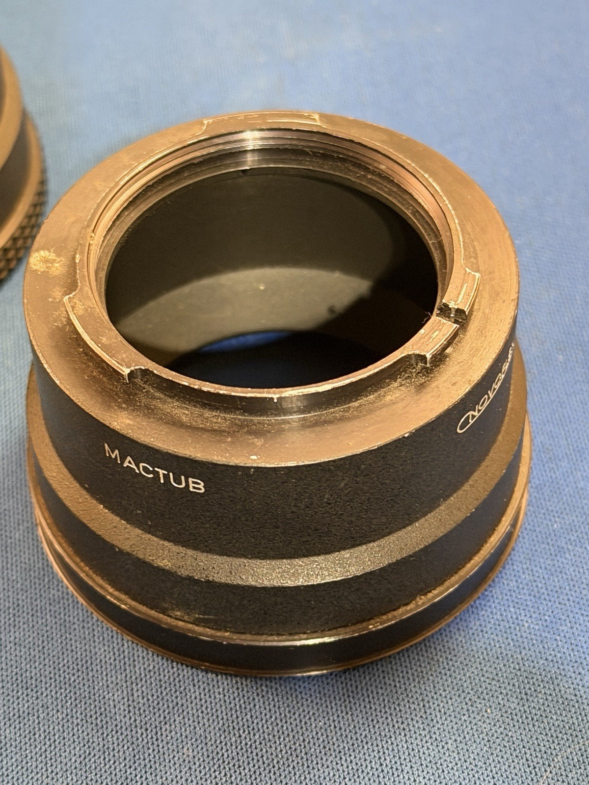 Novoflex Vintage squeeze grip Noflexar 1:3,8/200 lens w/ 1.5x teleextender