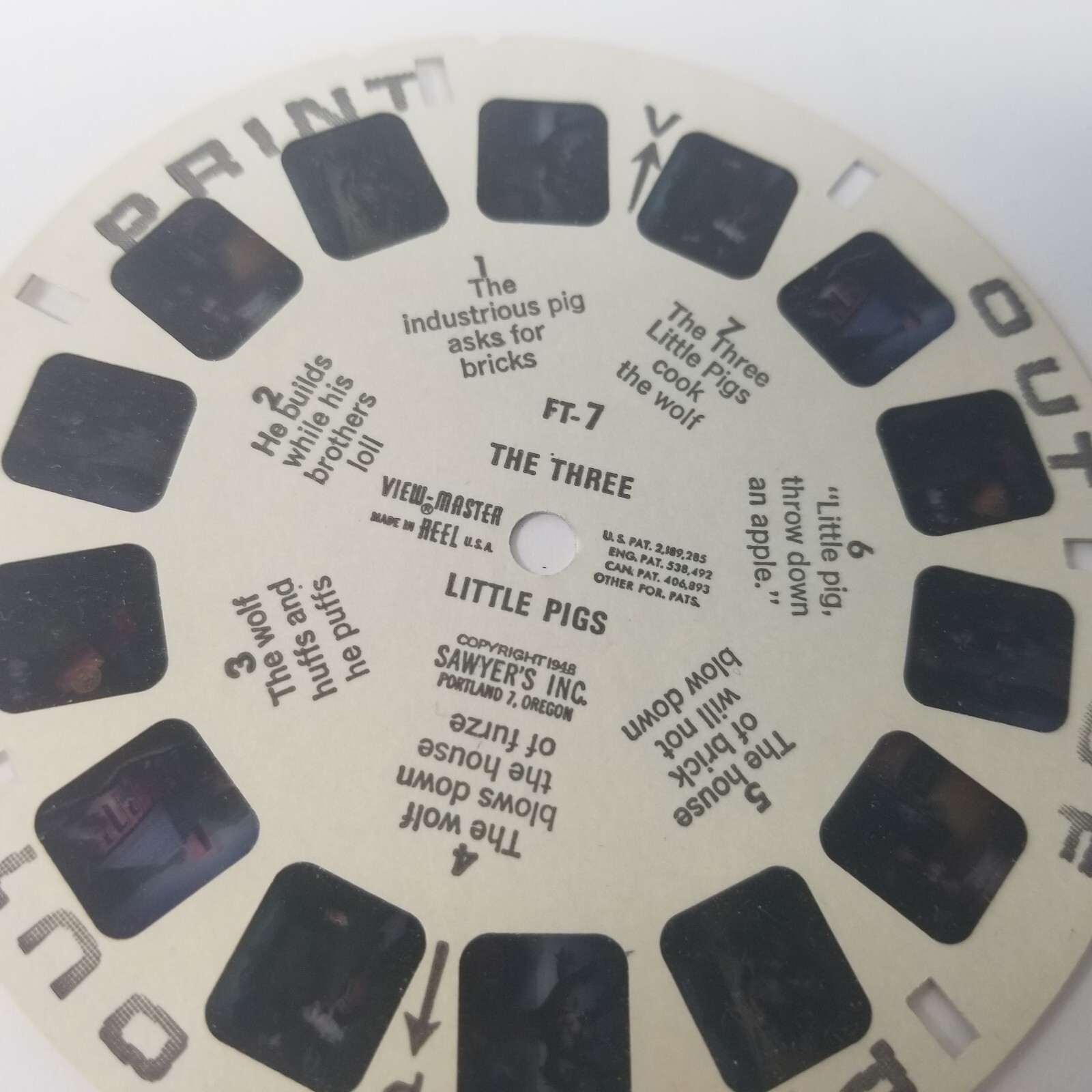 Viewmaster Reels Lot Beetle Bailey, The Three, Children’s Zoo, Little, Elves &