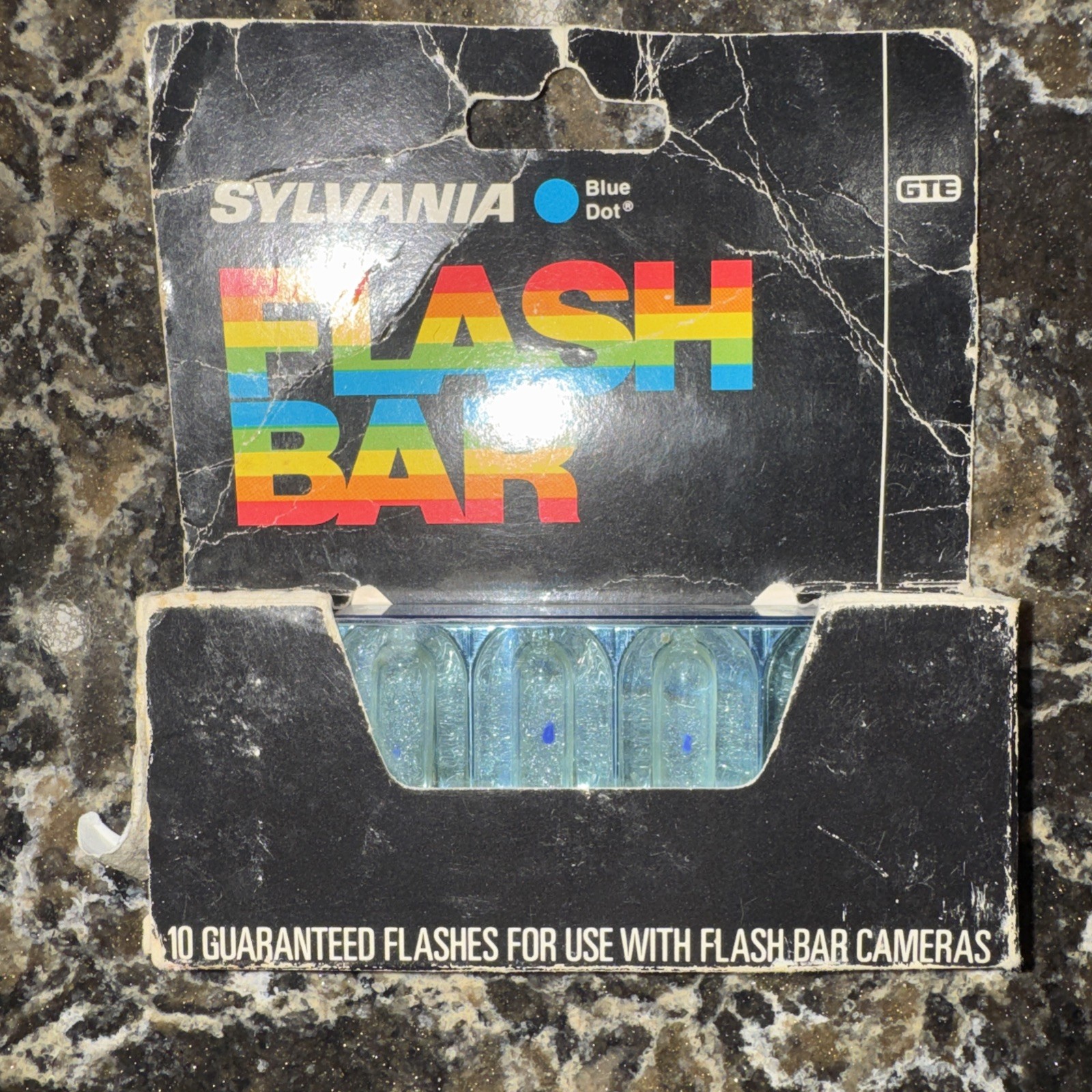 Vintage Sylvania Blue Dot Flash Bar Lot of 3 NOS Unfired Polaroid SX-70 OneStep