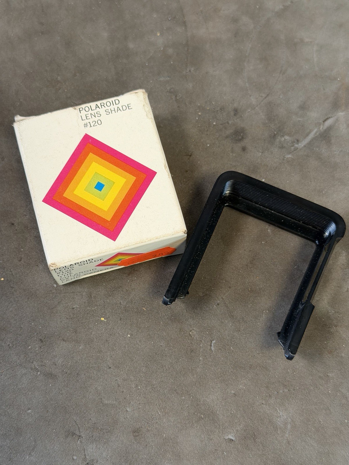 Polaroid Lens Shade #120 for SX-70 Series Land Camaeras with Box