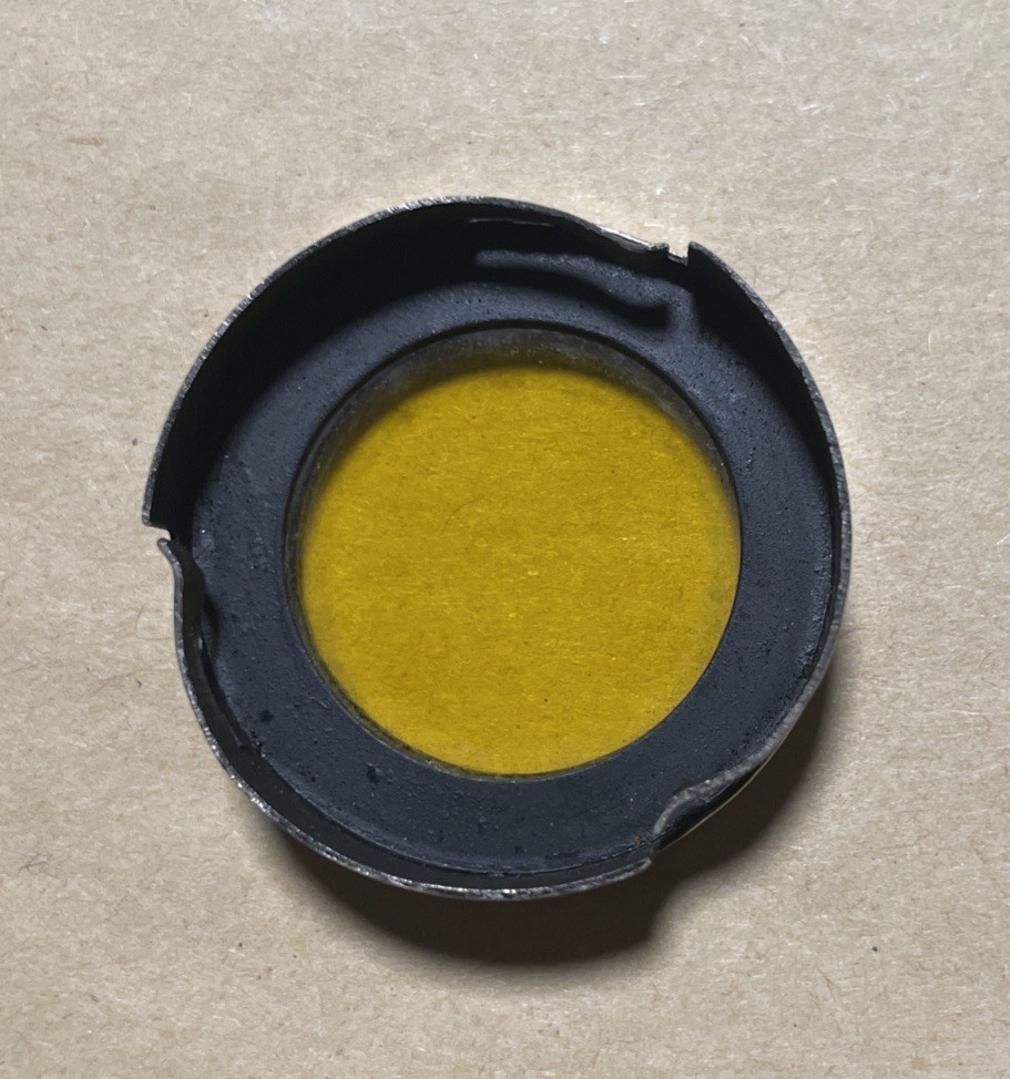 Vintage Burke & James Ingento Color Filter Series B Yellow With Original Case