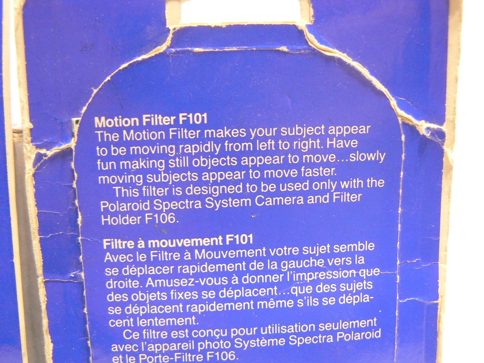 Polaroid Creative & Special Effects Filter F101 & F105 for Spectra System Camera