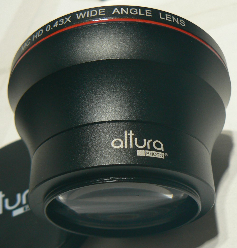 Altura Photo 52mm MC HD 0.43X Wide Angle Super Macro Threaded Lens +Front Cap