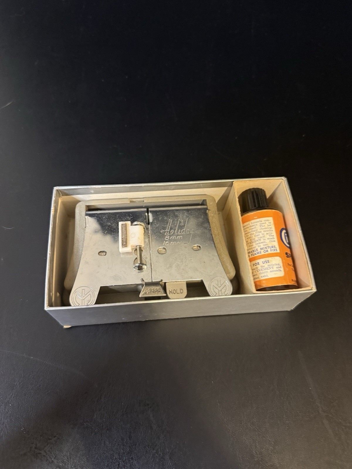 Mansfield Holiday Automatic 8 and 16mm Film Splicer for Editing 8mm 16mm Film